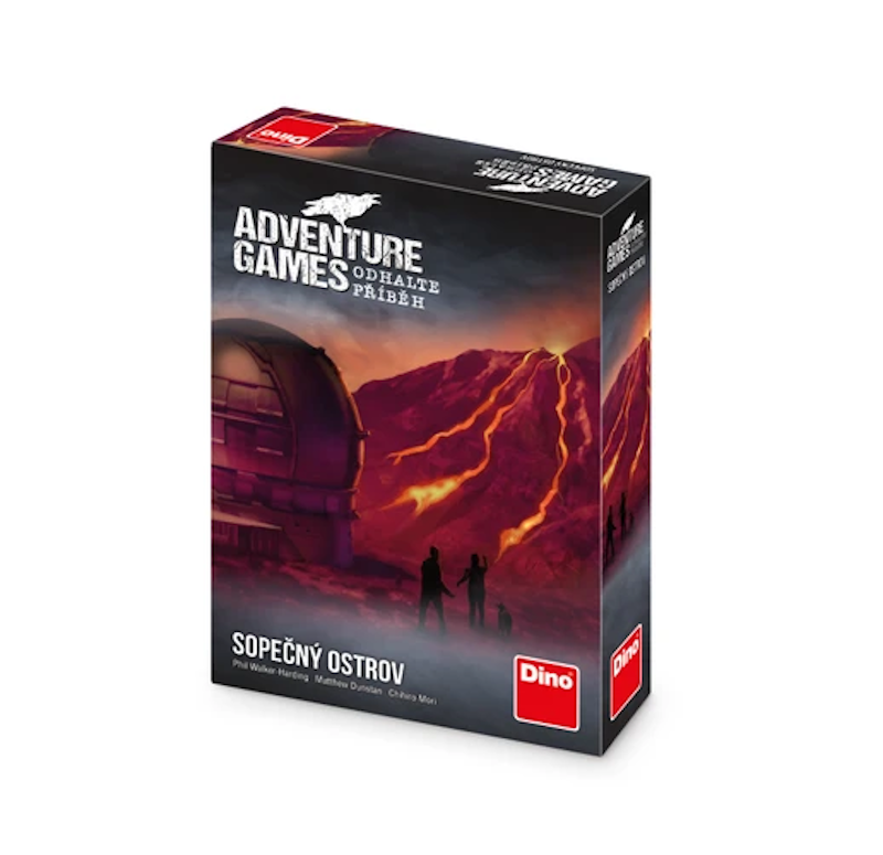 Dino Adventure games Sopečný ostrov